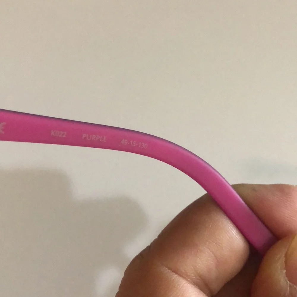 Converse girls purple and pink eyeglasses frames